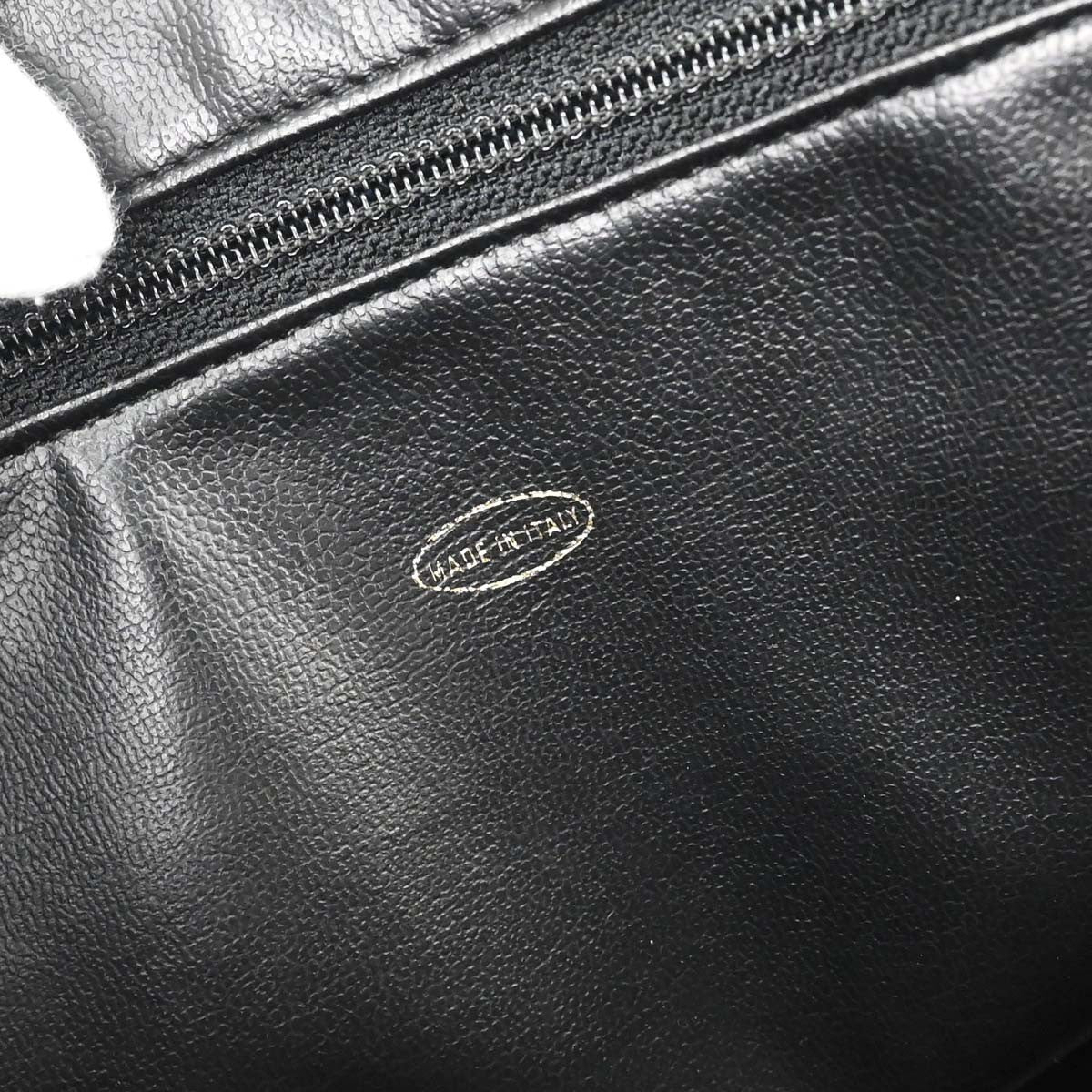 Chanel Triple Cc Chain Shoulder Caviar Leather Black Leather Shoulder Bag Bag (Pre-Owned)