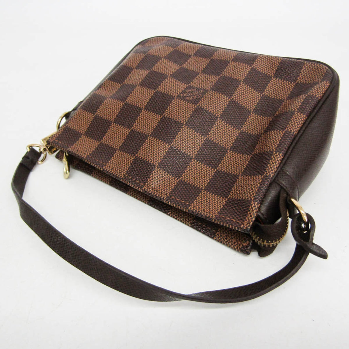 Louis Vuitton Trousse Make Up Damier Brown Canvas Clutche & Pouche Bag (Pre-Owned)