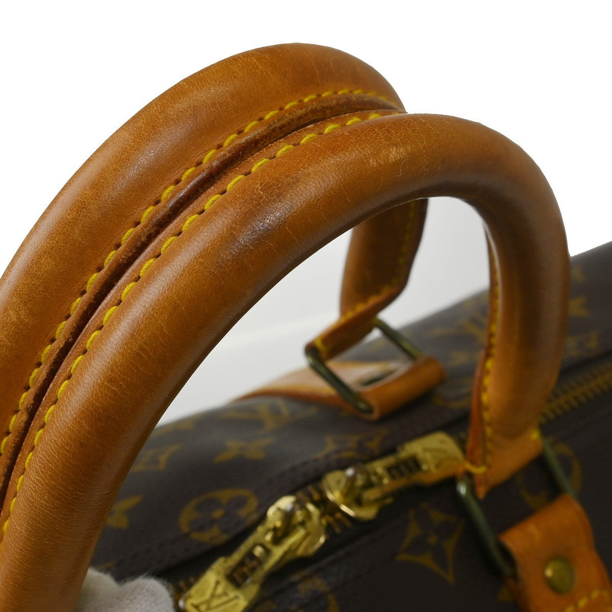 Louis Vuitton Keepall Monogram Canvas Brown Canvas Travel Bag Bag (Pre-Owned)