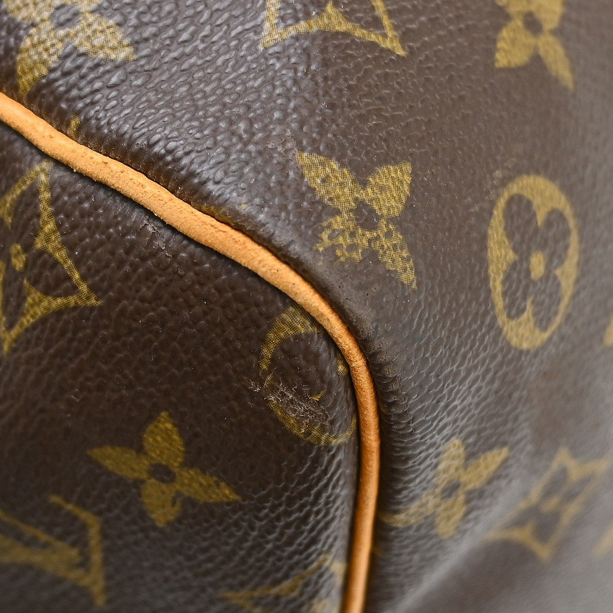 Louis Vuitton Keepall Monogram Canvas Brown Canvas Travel Bag Bag (Pre-Owned)