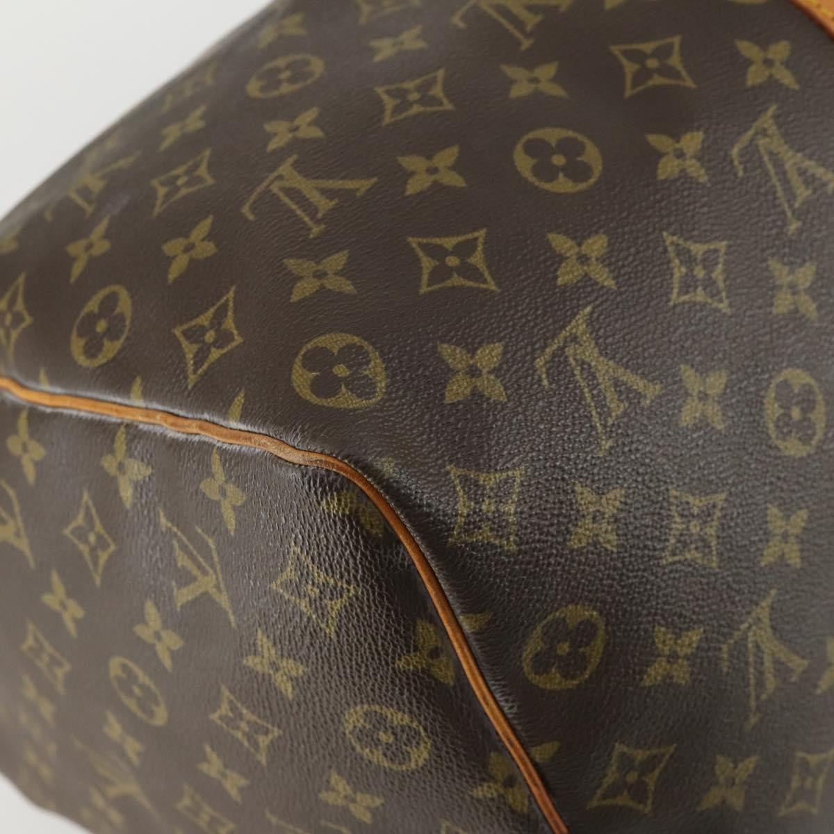 Louis Vuitton Keepall Monogram Canvas Brown Canvas Travel Bag Bag (Pre-Owned)