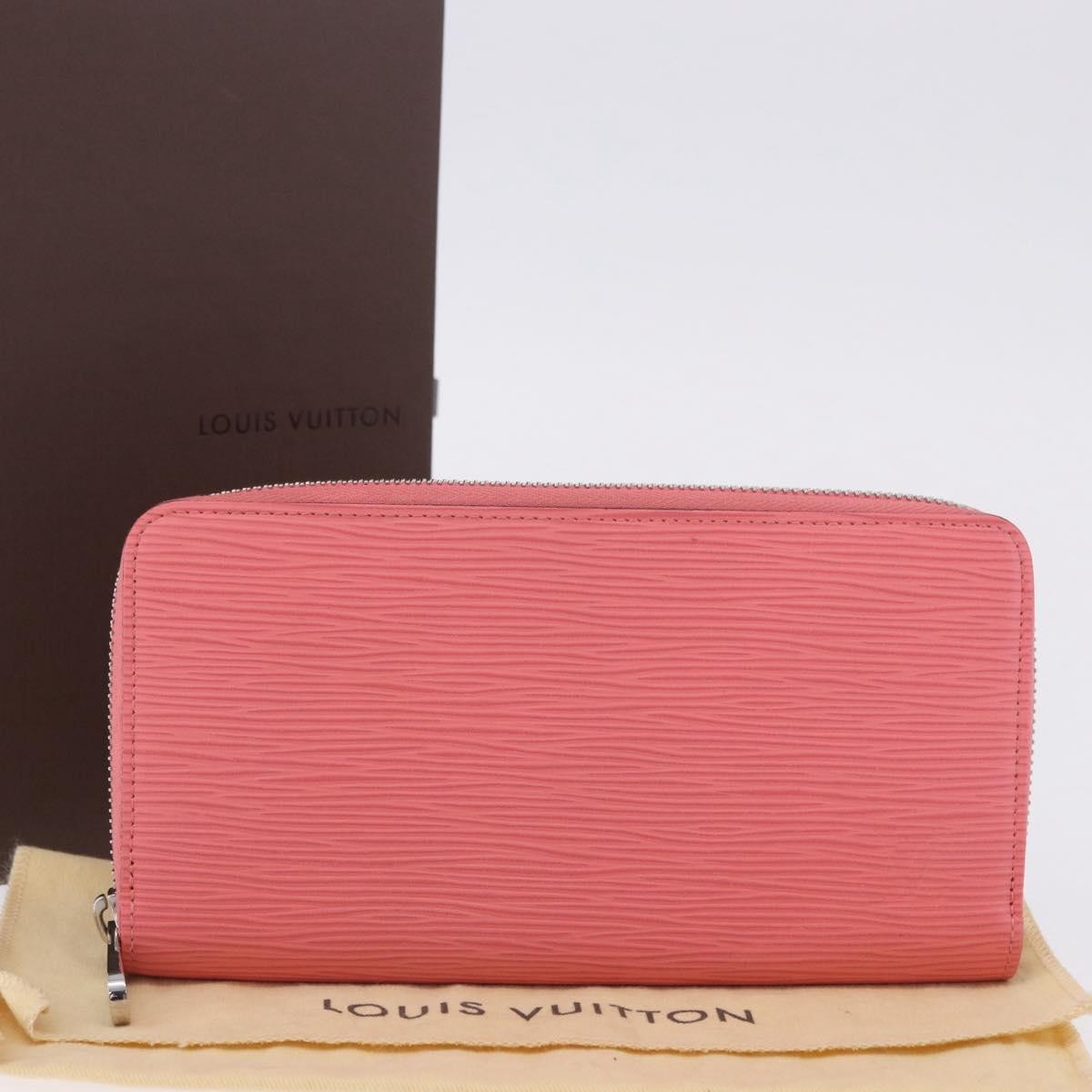 Louis Vuitton Zippy Epi Leather Pink Leather Wallets Accessory (Pre-Owned)