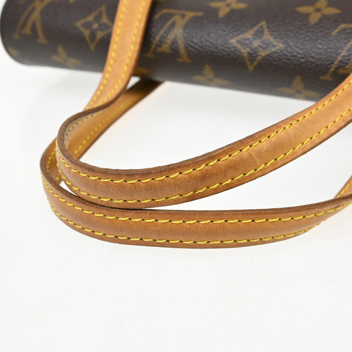 Louis Vuitton Sonatine Monogram Canvas Brown Canvas Handbag (Pre-Owned)