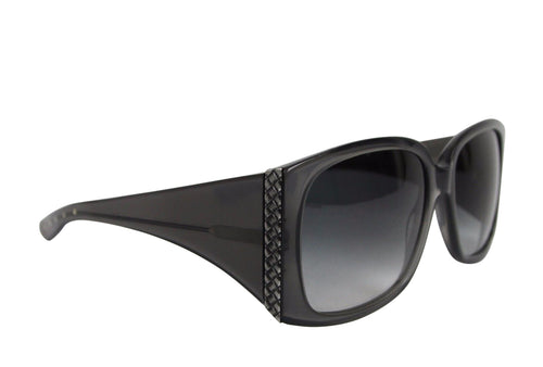Bottega Veneta Women's Square Grey Acetate Sunglasses With Box 240701 1410