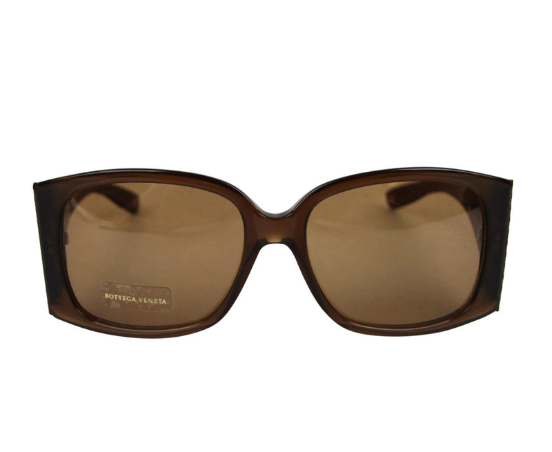 Bottega Veneta Women's Square Brown Acetate Medium Sunglasses With Box 240701 2025