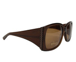 Bottega Veneta Women's Square Brown Acetate Medium Sunglasses With Box 240701 2025