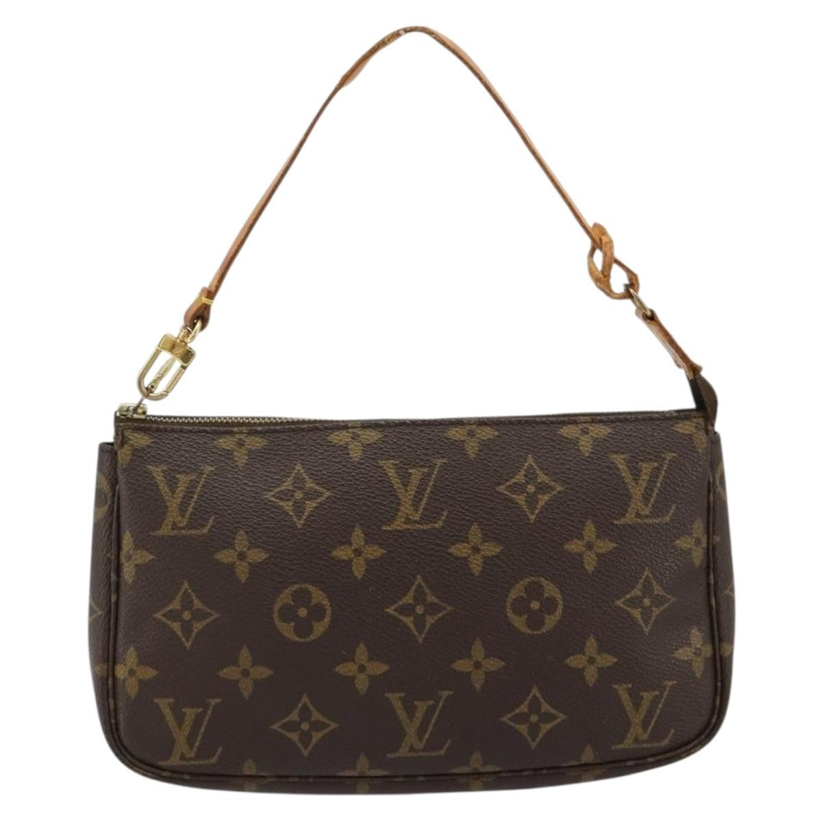 Louis Vuitton Pochette Accessoires Nm Monogram Canvas Brown Canvas Clutche & Pouche Bag (Pre-Owned)