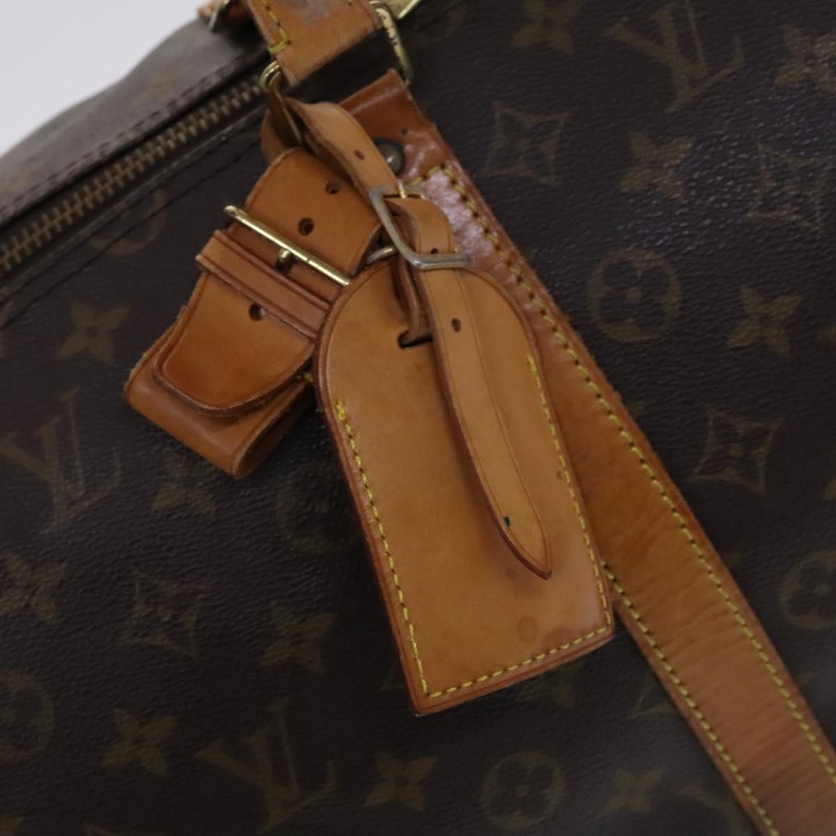 Louis Vuitton Keepall Monogram Canvas Brown Canvas Travel Bag Bag (Pre-Owned)