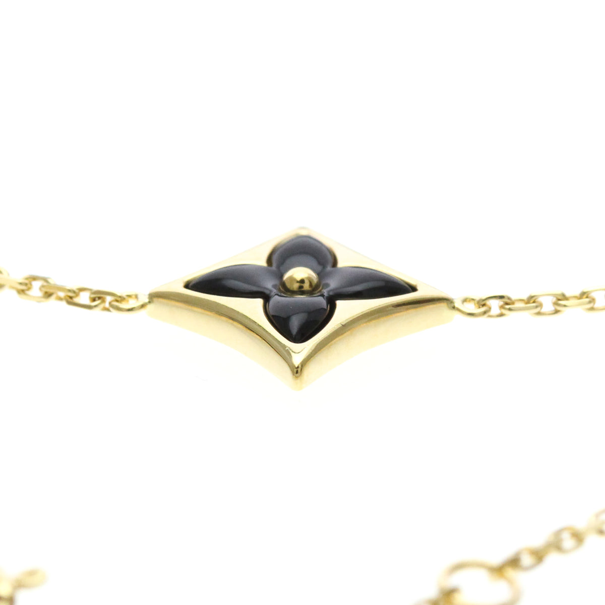 Louis Vuitton Star Blossom 18K Rose Gold With Diamonds Gold Yellow_Gold Bracelet Jewelry (Pre-Owned)