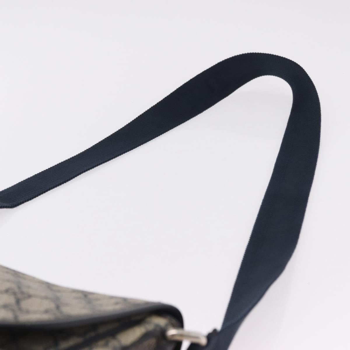 Gucci Gg Messenger Gg Coated Canvas Navy Pvc Shoulder Bag Bag (Pre-Owned)