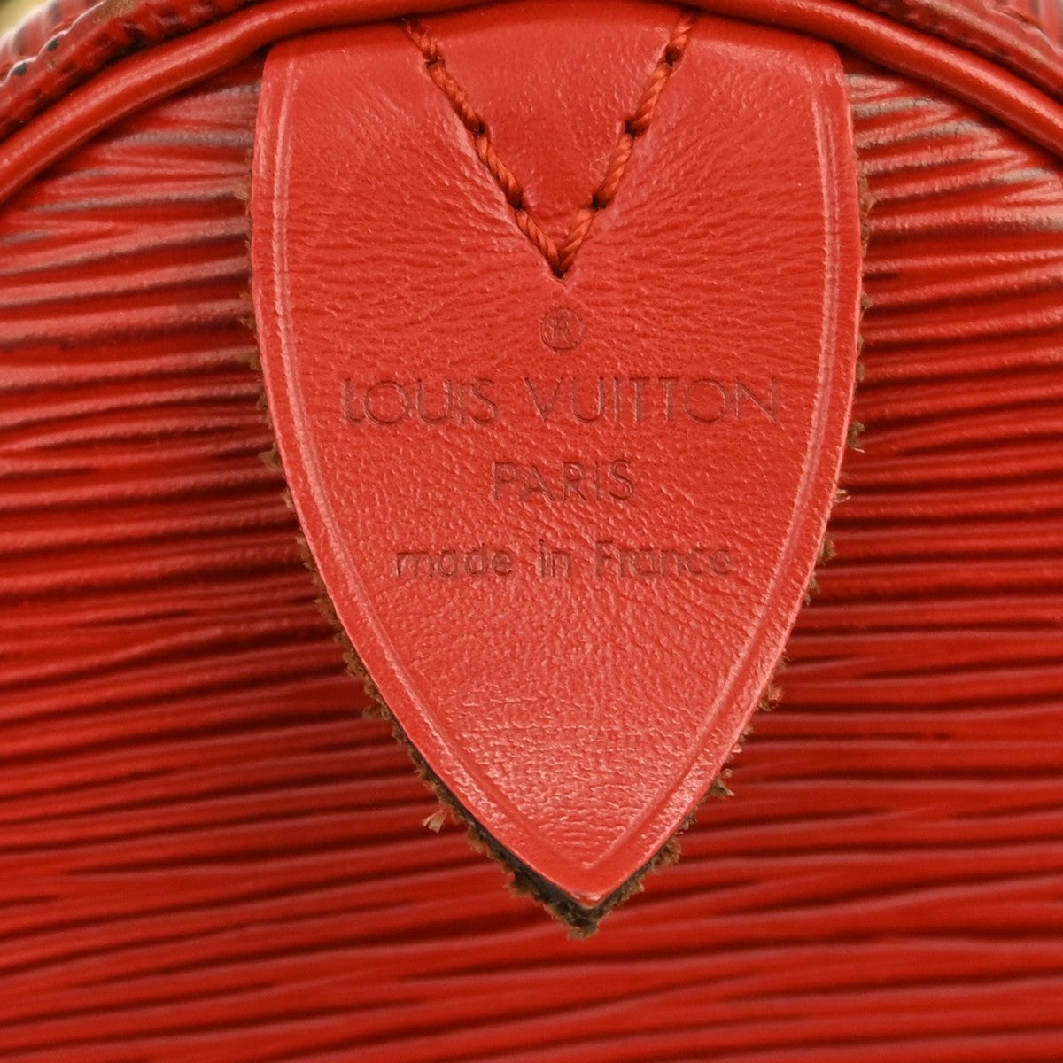 Louis Vuitton Speedy Epi Red Leather Handbag (Pre-Owned)