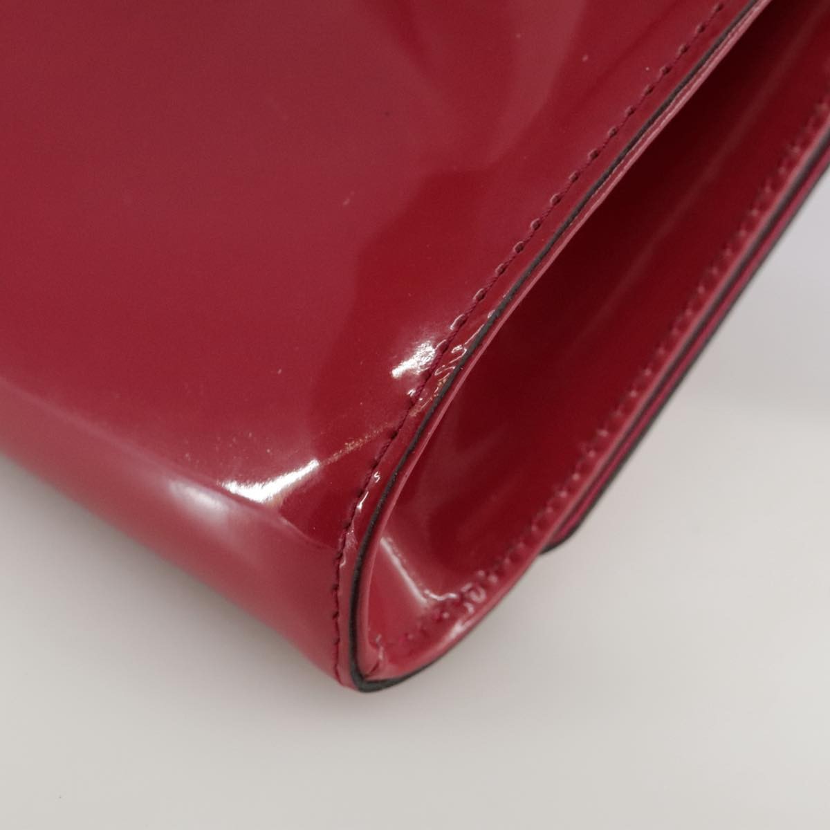 Louis Vuitton Louise Clutch Patent Pink Patent_Leather Bag (Pre-Owned)