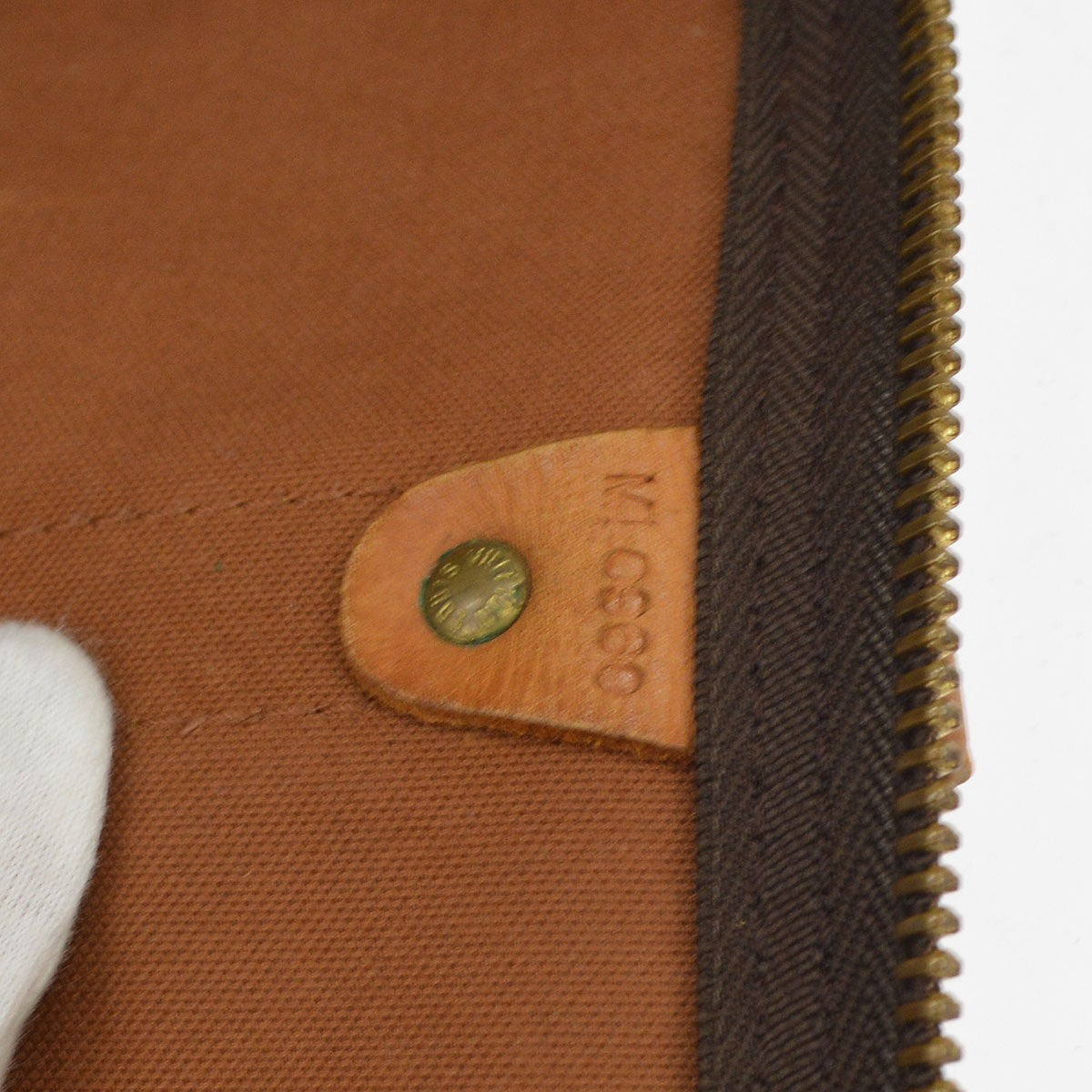 Louis Vuitton Keepall Monogram Canvas Brown Canvas Travel Bag Bag (Pre-Owned)