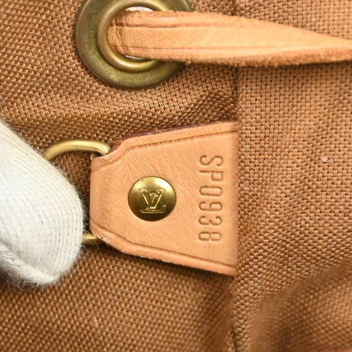 Louis Vuitton Vintage Montsouris Monogram Canvas Brown Canvas Backpack Bag (Pre-Owned)