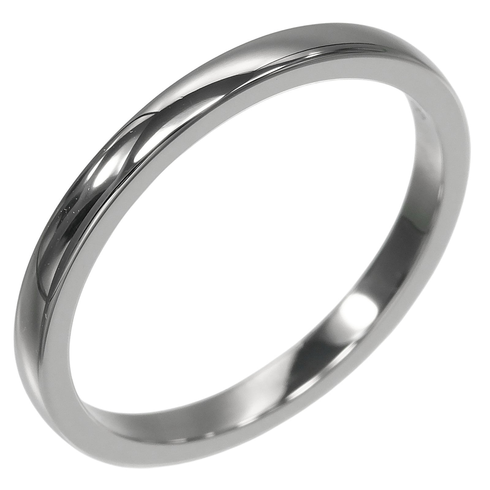 Cartier Ballerine Wedding Band 950 Platinum Silver Platinum Ring Jewelry (Pre-Owned)
