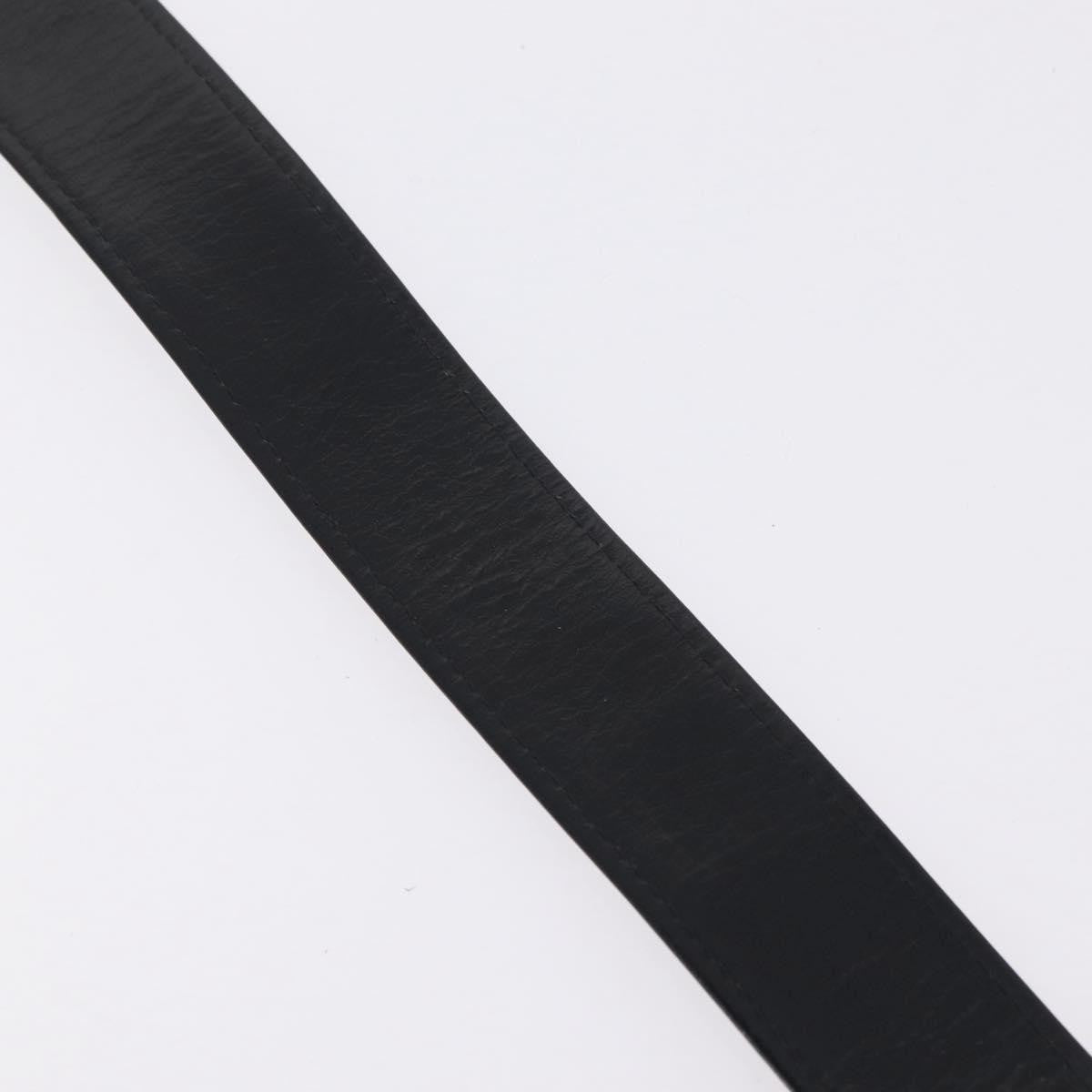Christian Dior D Buckle Belt Canvas And Leather Navy Canvas Belts Accessory (Pre-Owned)