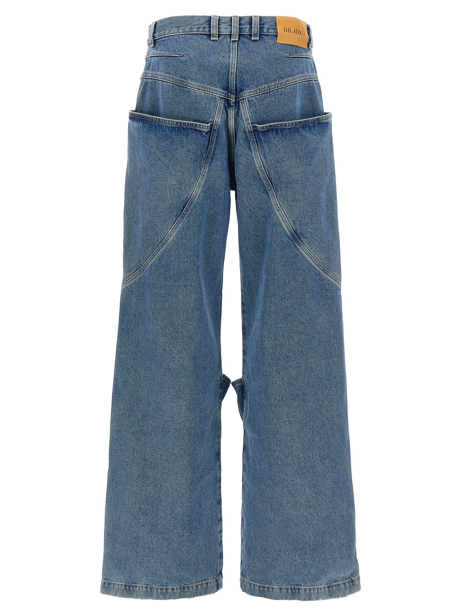 The Attico Women's Maxi Pocket Jeans
