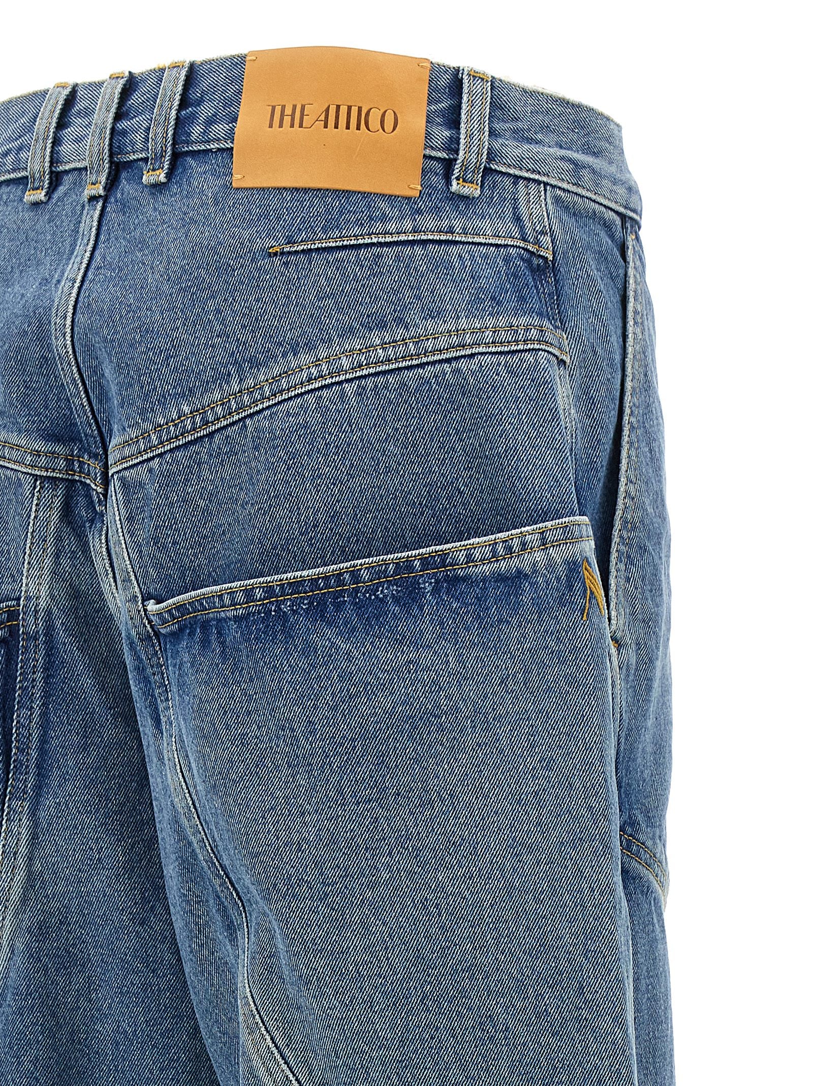The Attico Women's Maxi Pocket Jeans