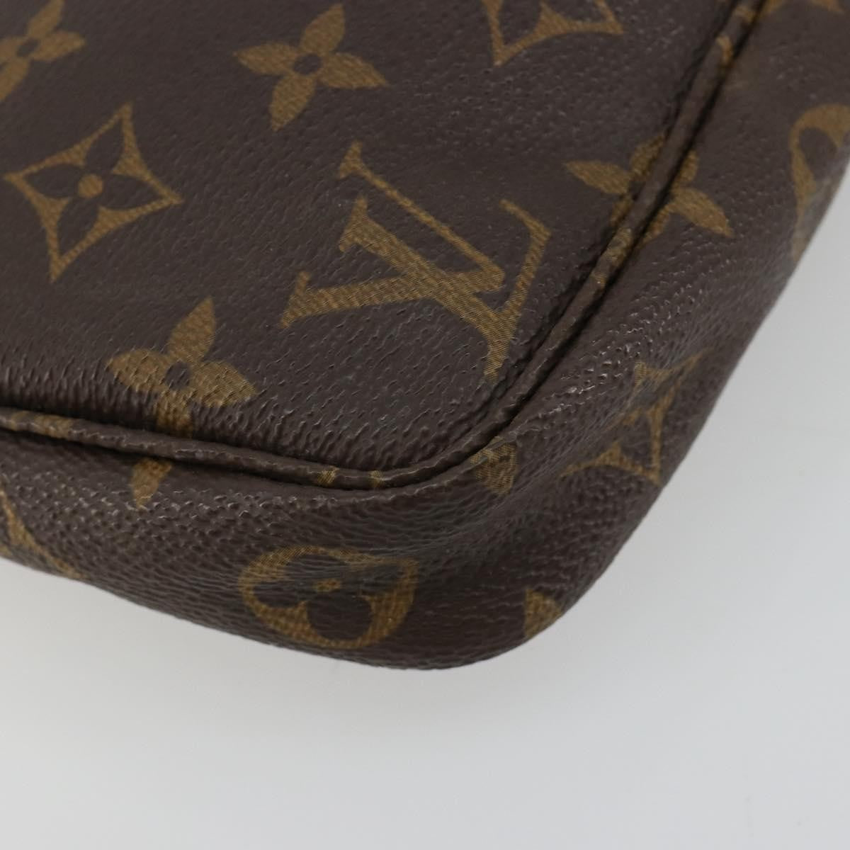 Louis Vuitton Pochette Accessoires Nm Monogram Canvas Brown Canvas Clutche & Pouche Bag (Pre-Owned)