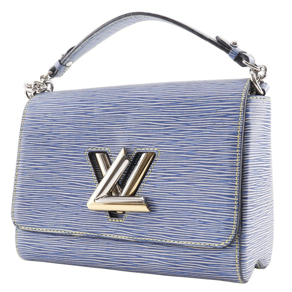 Louis Vuitton Twist Epi Leather Blue Leather Shoulder Bag Bag (Pre-Owned)