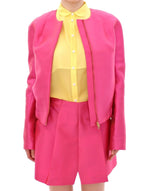 CO|TE Elegant Pink Silk Blend Women's Jacket