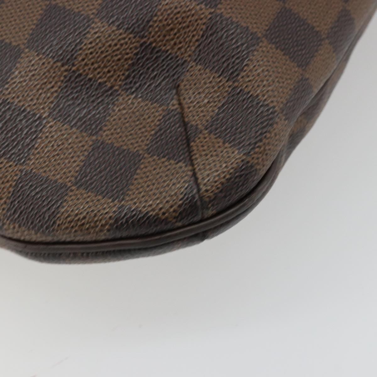 Louis Vuitton Bloomsbury Damier Ebene Brown Canvas Handbag (Pre-Owned)