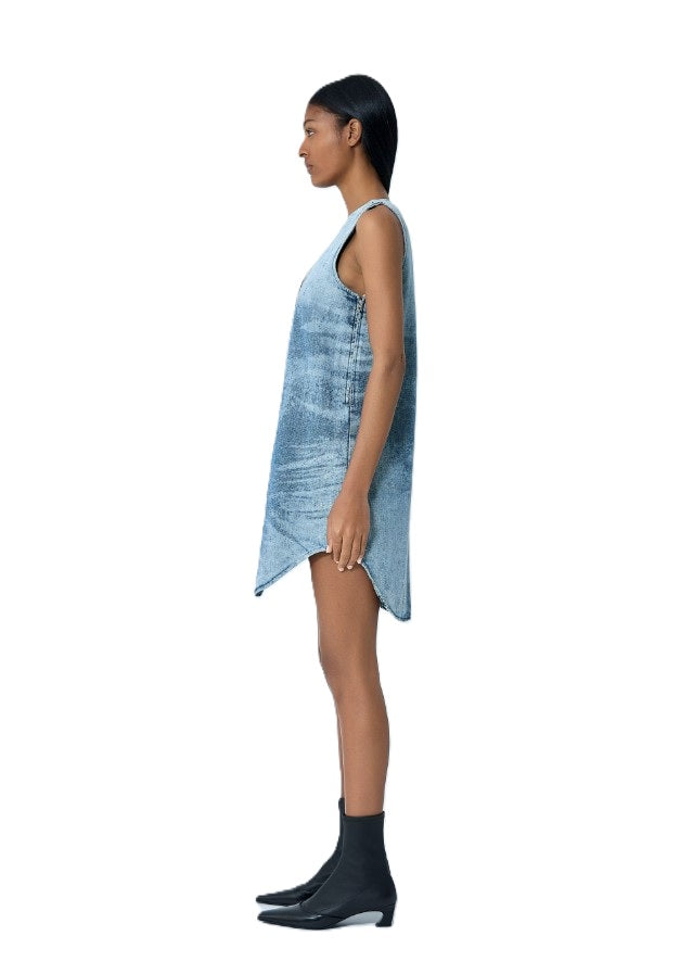 Diesel Women's Dresses Clear Blue