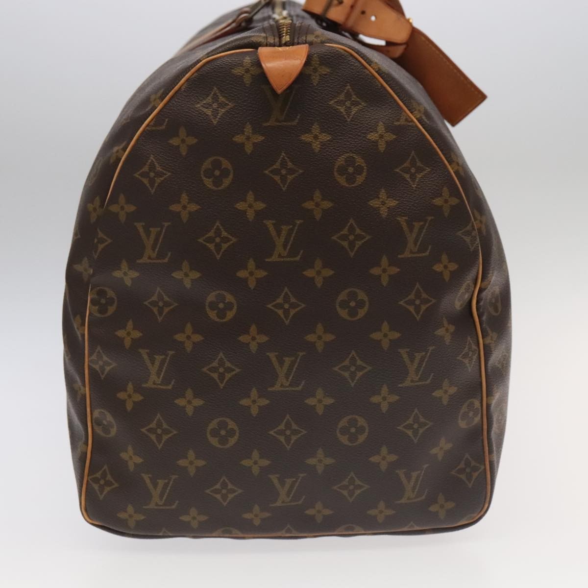 Louis Vuitton Keepall Monogram Canvas Brown Canvas Travel Bag Bag (Pre-Owned)