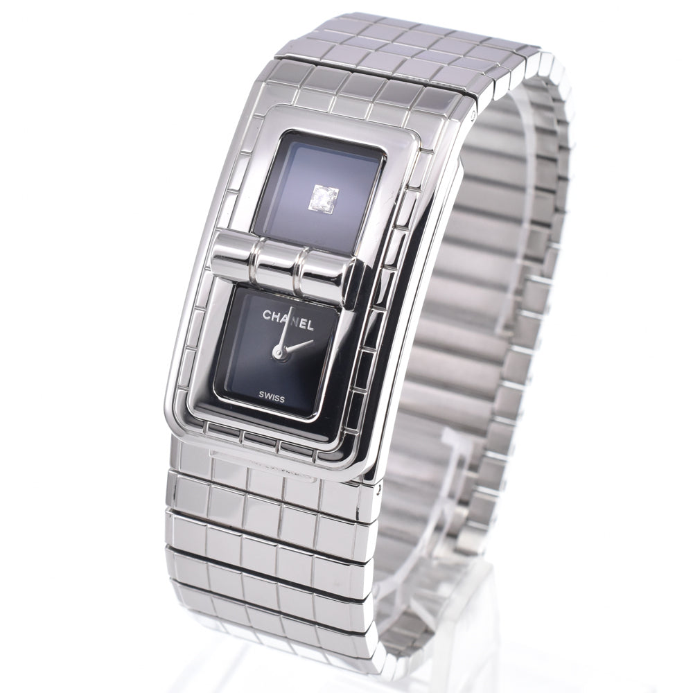 Chanel Code Coco Quartz Stainless Steel With Diamond Watch (Pre-Owned)
