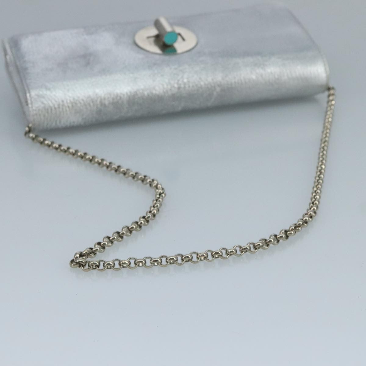 Tiffany & Co. Vintage Leather Silver Leather Shoulder Bag Bag (Pre-Owned)
