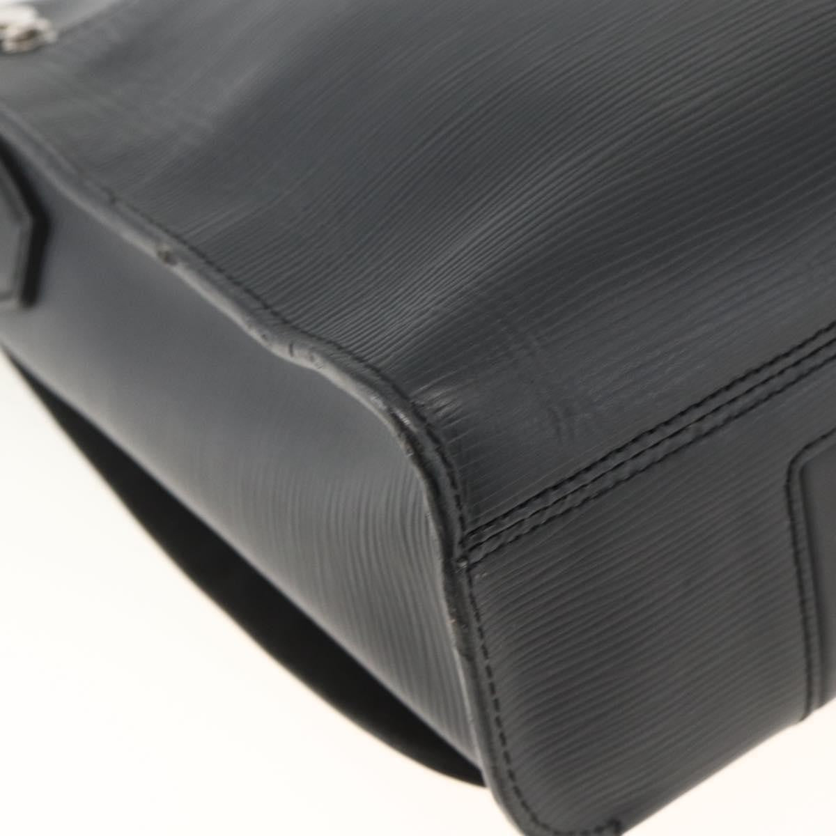 Louis Vuitton Harrington Messenger Epi Leather Black Leather Handbag (Pre-Owned)