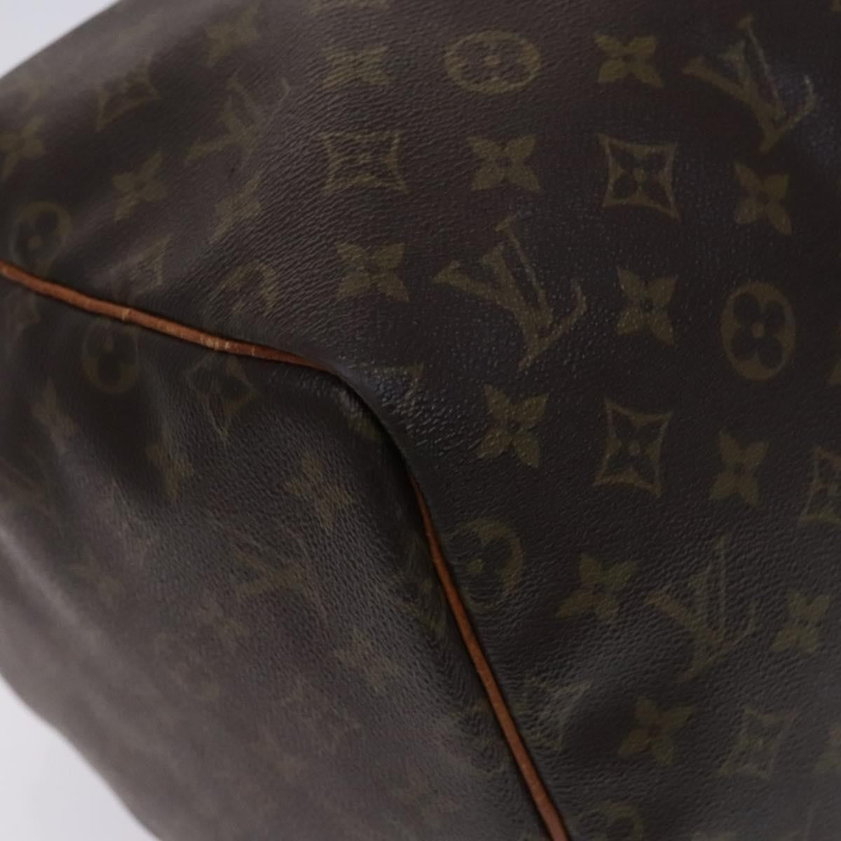 Louis Vuitton Keepall Monogram Canvas Brown Canvas Travel Bag Bag (Pre-Owned)