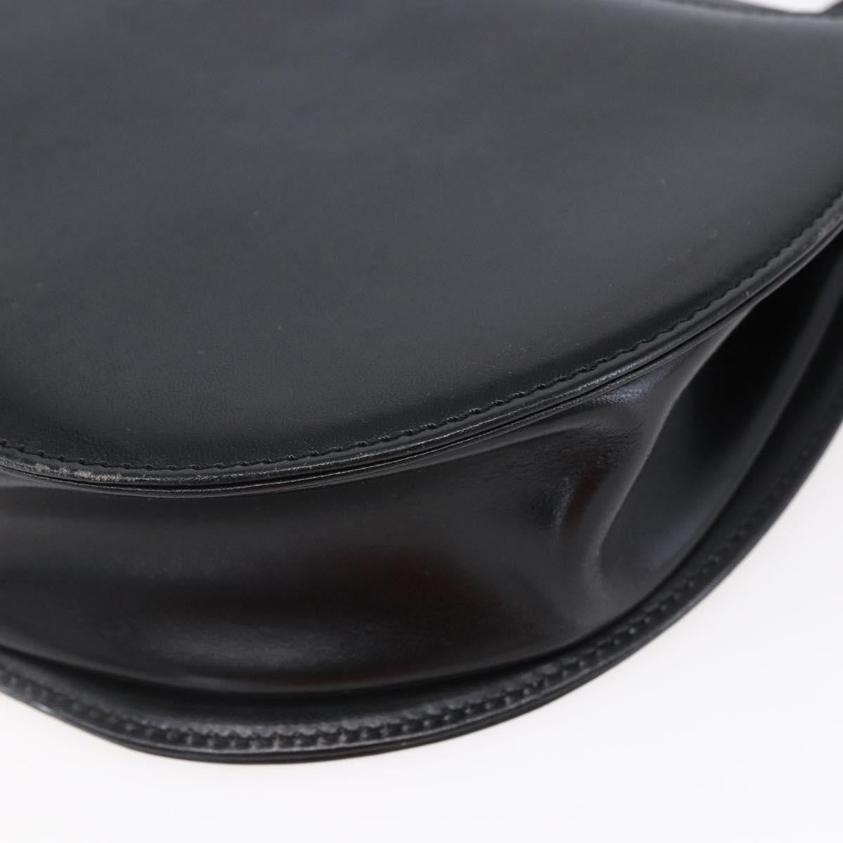 Givenchy Vintage 4G Leather Black Leather Handbag (Pre-Owned)