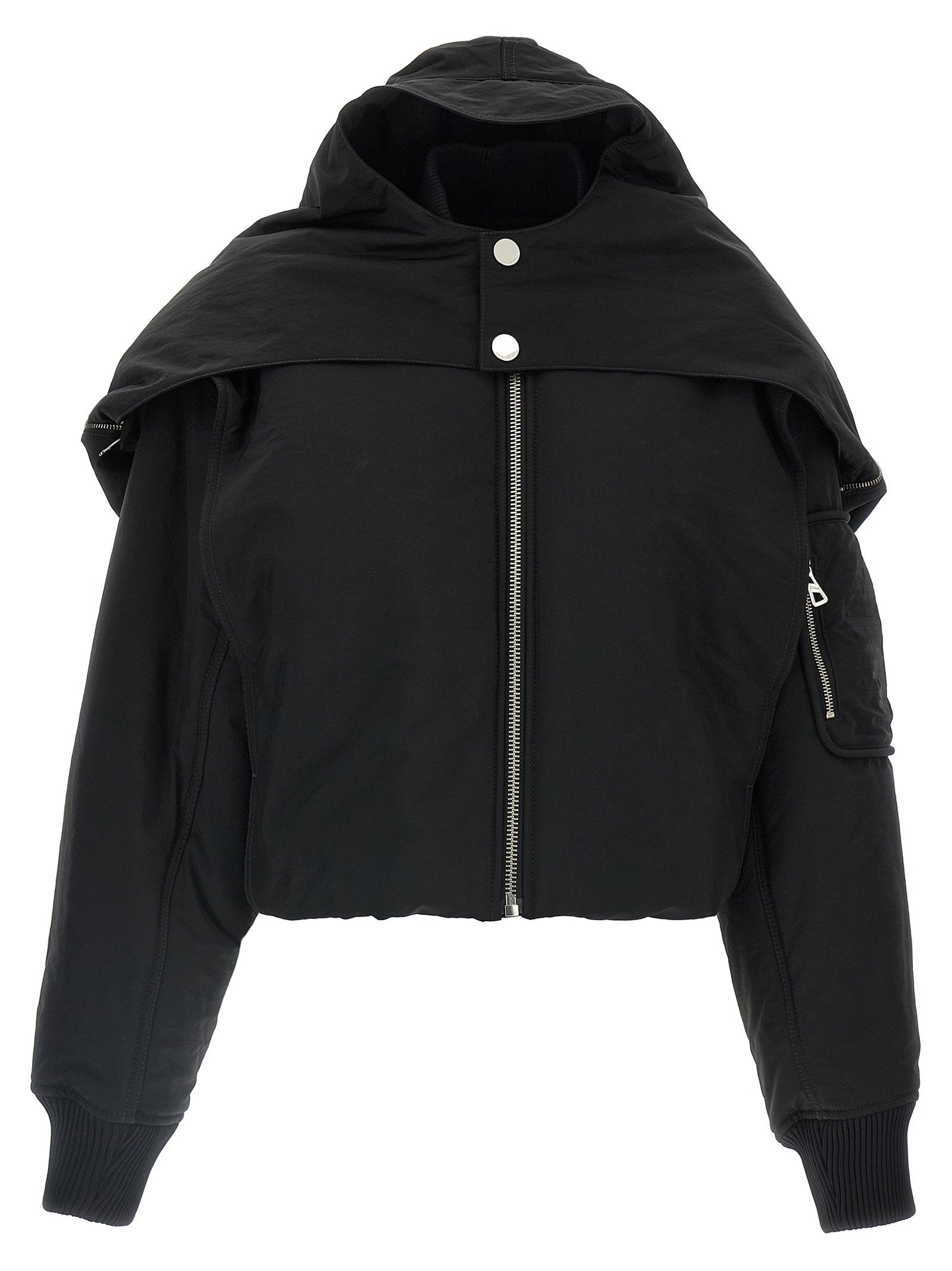 Jean Paul Gaultier Women's The Hooded Bomber Jacket