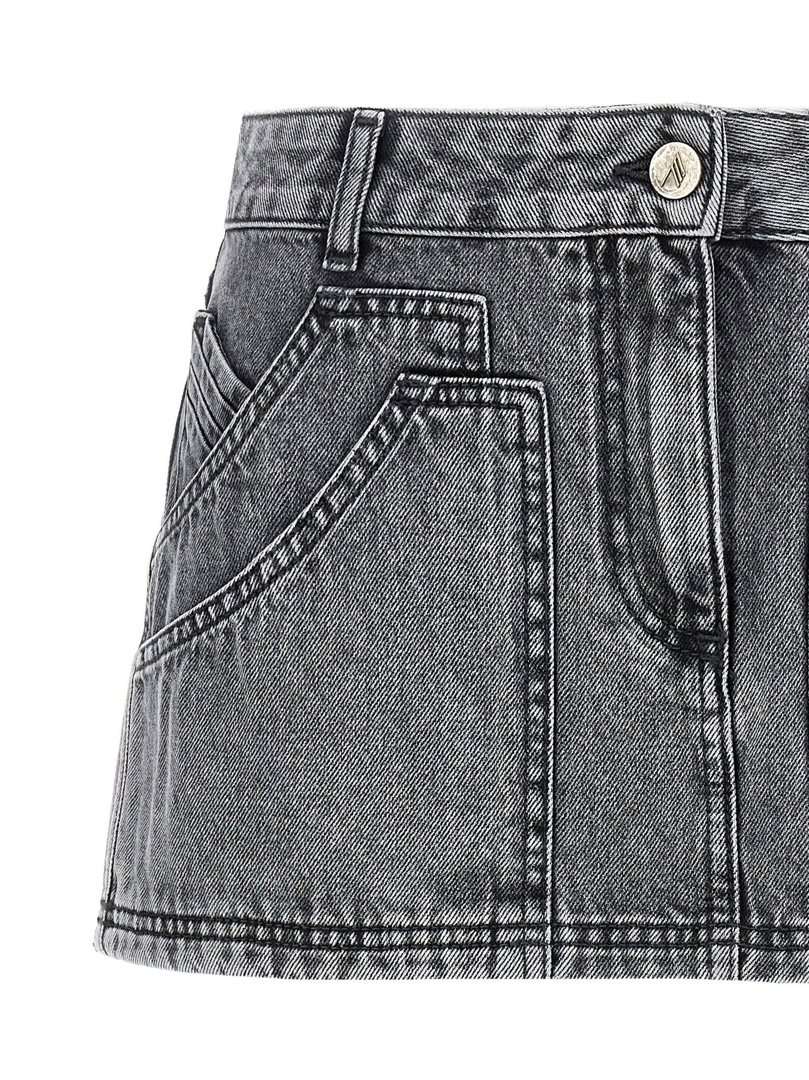 The Attico Women's Multipocket Mini Skirt