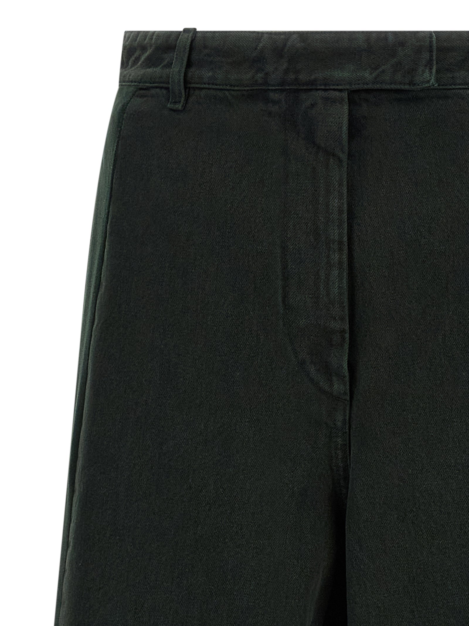 Dries Van Noten Women's Velvet Insert Jeans