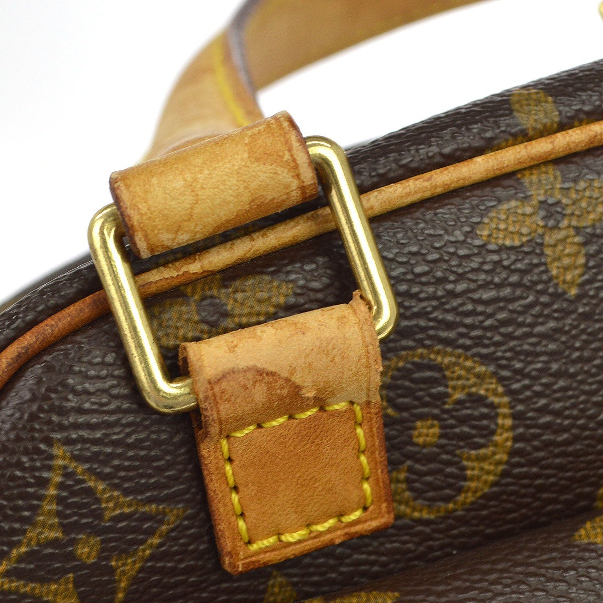Louis Vuitton Excentri-Cite Monogram Canvas Brown Canvas Handbag (Pre-Owned)