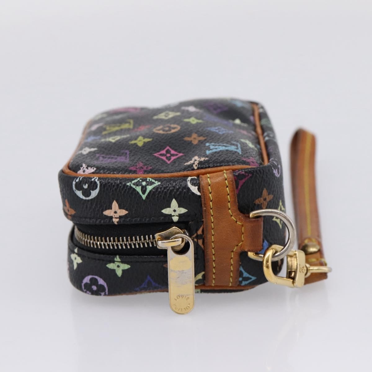 Louis Vuitton Wapity Trousse Monogram Multicolor Black Canvas Clutche & Pouche Bag (Pre-Owned)