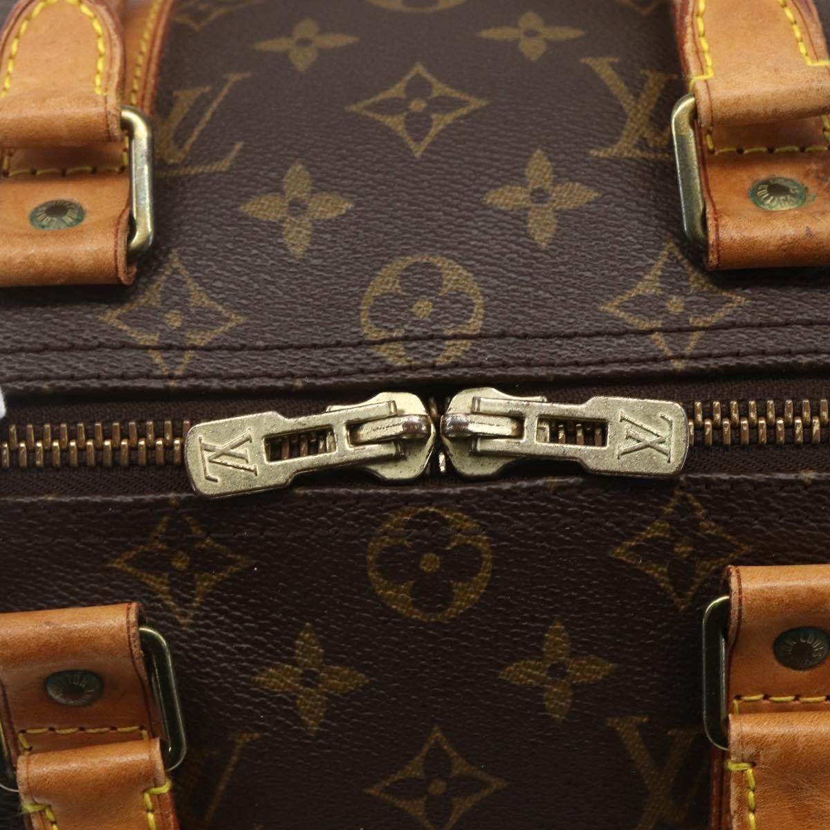 Louis Vuitton Keepall Monogram Canvas Brown Canvas Travel Bag Bag (Pre-Owned)