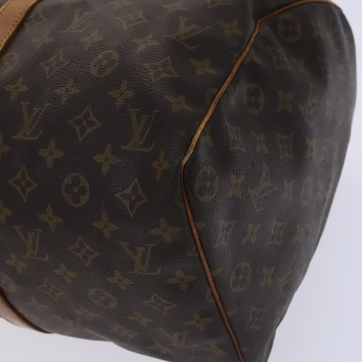Louis Vuitton Keepall Monogram Canvas Brown Canvas Travel Bag Bag (Pre-Owned)