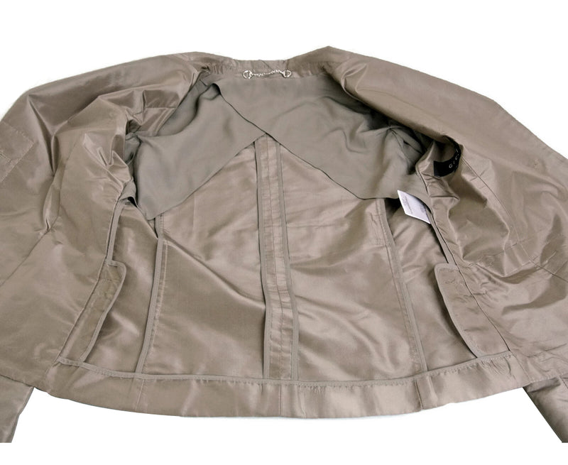 Gucci Women's Taffeta Top Basic Jacket Blazer (38 IT)