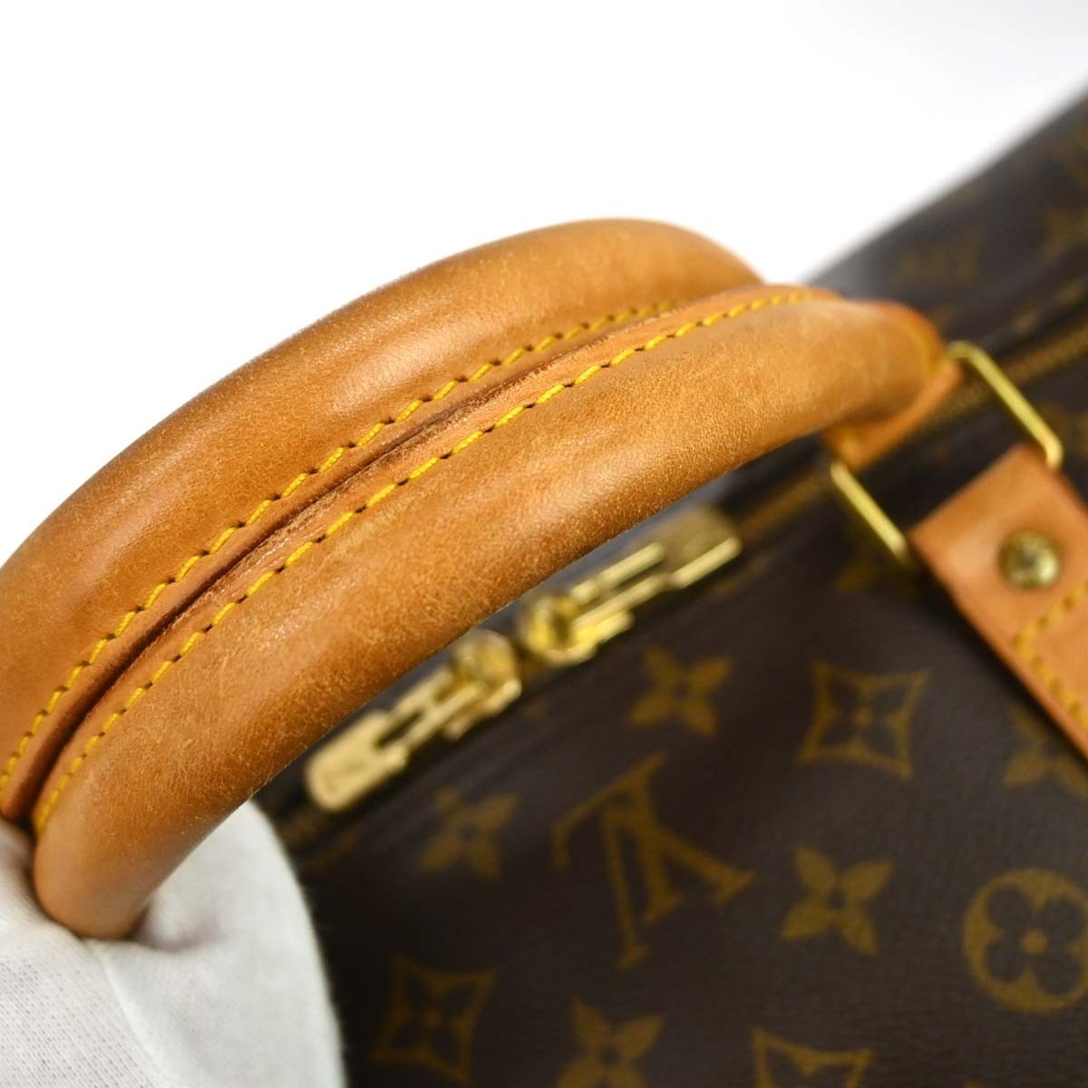 Louis Vuitton Keepall Monogram Canvas Brown Canvas Travel Bag Bag (Pre-Owned)