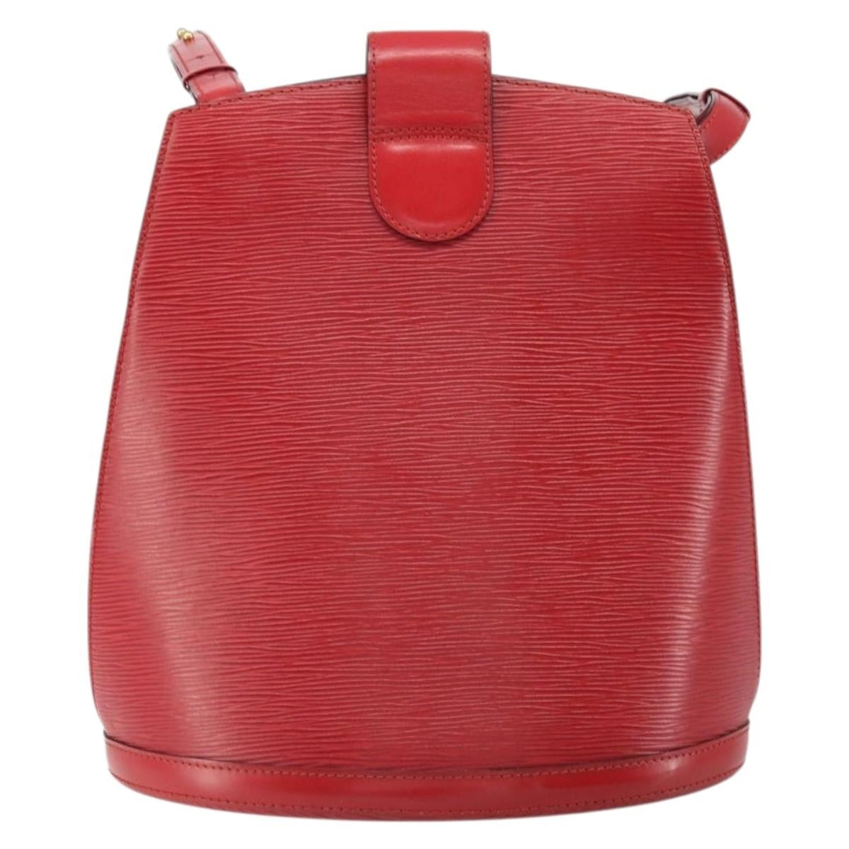 Louis Vuitton Cluny Epi Leather Red Leather Shoulder Bag Bag (Pre-Owned)