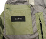 Gucci Men's Green Jacket With Padding