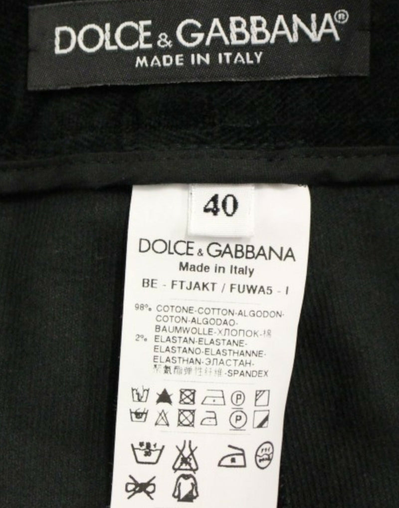 Dolce & Gabbana Elegant Designer Black Women's Shorts