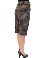 Dolce & Gabbana Elegant Multicolor Wool Blend Women's Shorts
