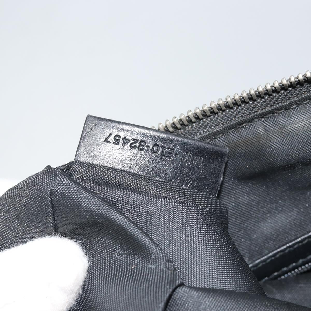 Bvlgari Shoulder Canvas Gray Canvas Shoulder Bag Bag (Pre-Owned)