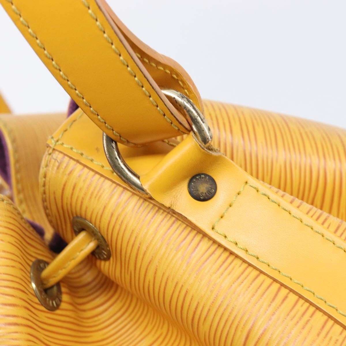 Louis Vuitton Petit Noe Epi Leather Yellow Leather Shoulder Bag Bag (Pre-Owned)