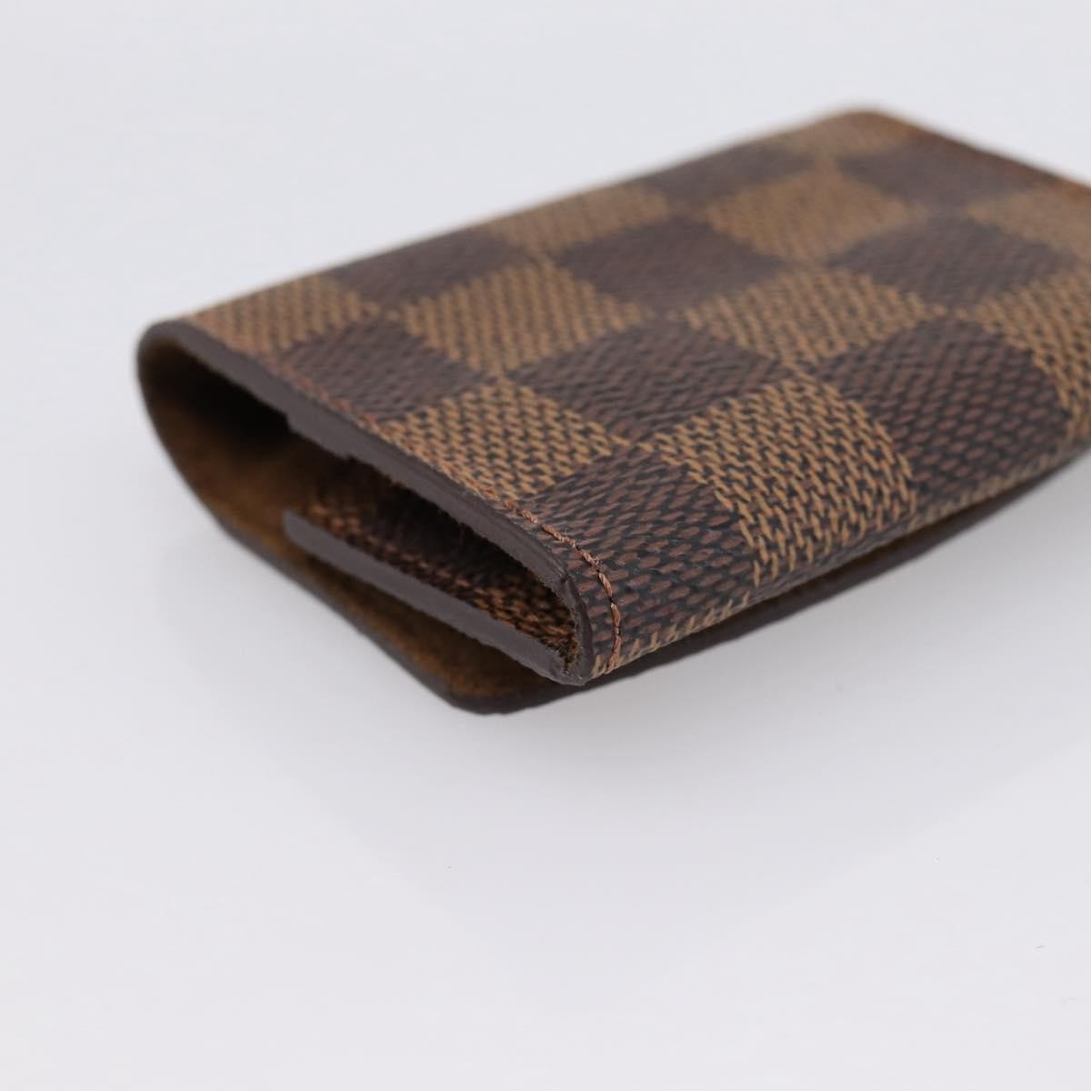 Louis Vuitton Cuff Case Monogram Damier Brown Canvas Wallets Accessory (Pre-Owned)