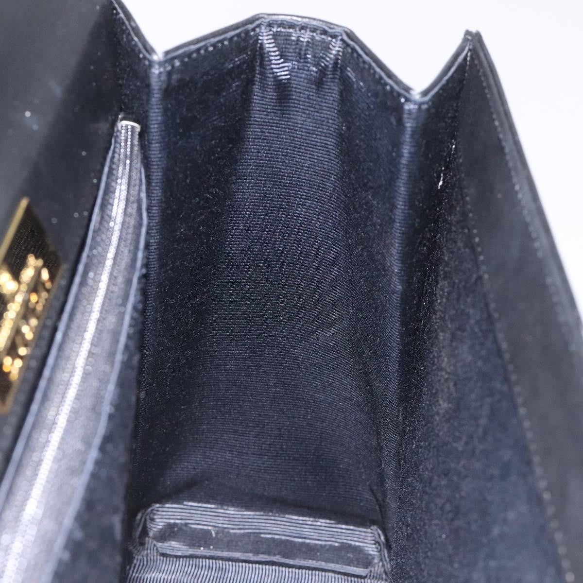 Givenchy Vintage Leather Black Leather Handbag (Pre-Owned)